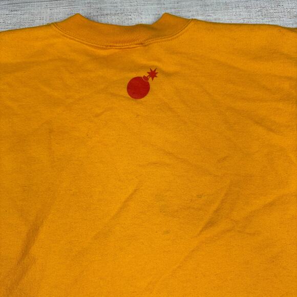 The Hundreds X Champion Yellow Crewneck Sweatshirt - Picture 4 of 6